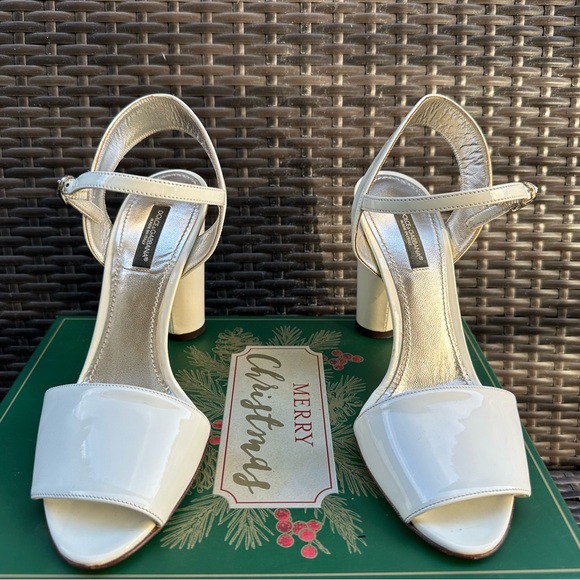 Dolce & Gabbana White Heels - Picture 2 of 8